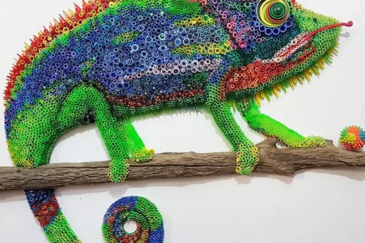 More Responsible Living , A Trash To Art Project