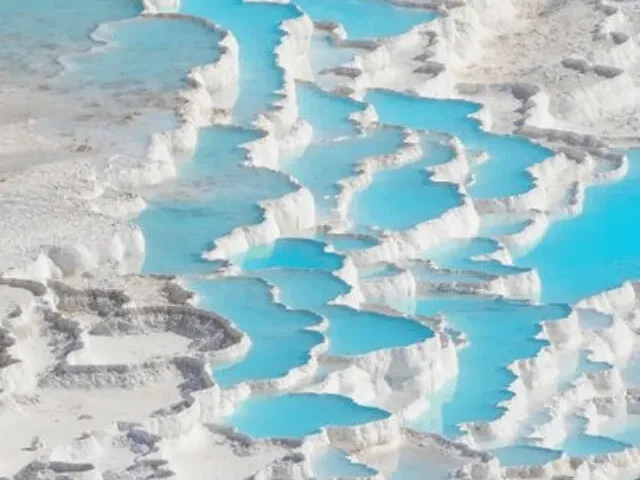 Natural Terraces With Hot Springs