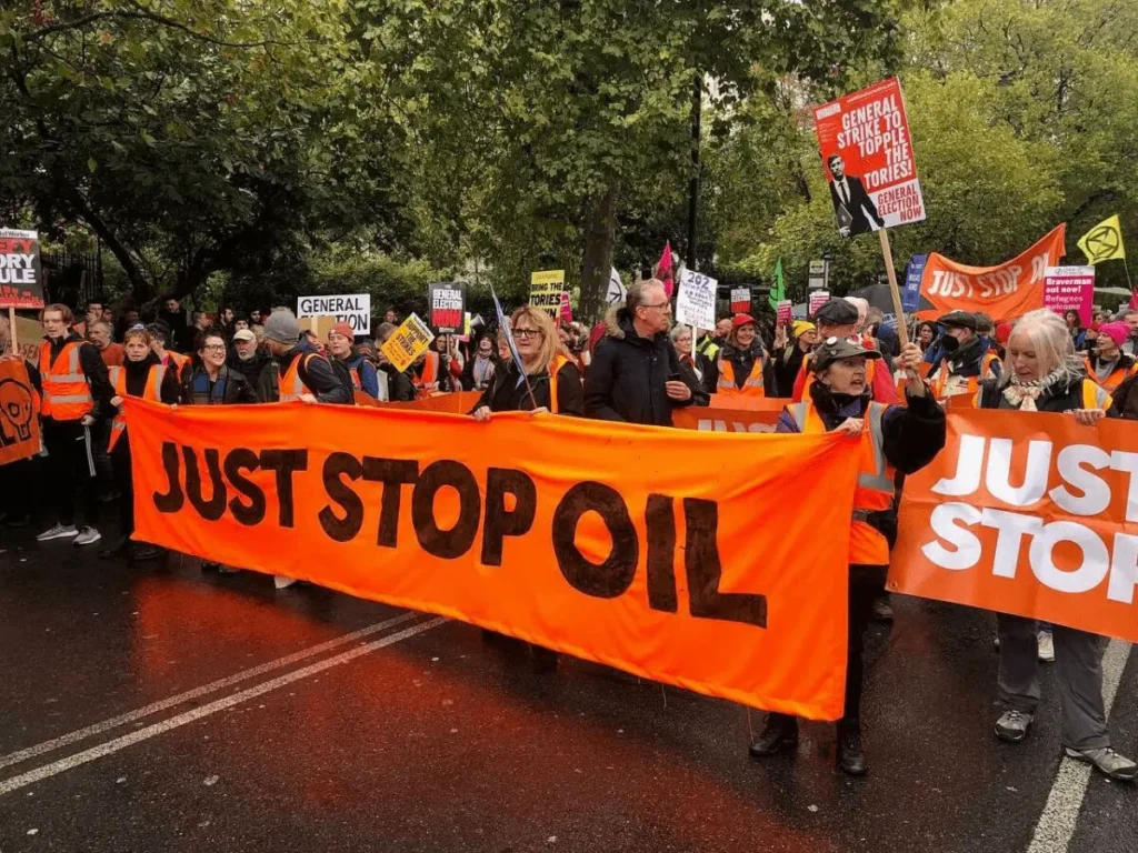 Relentless Disruptive Protests By Just Stop Oil