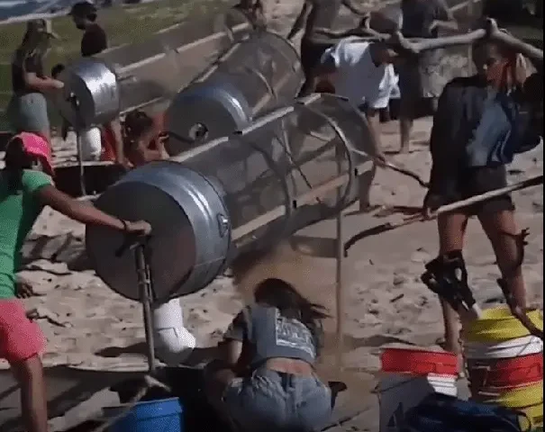 A Device That Filters Plastic Out Of Beach Sand