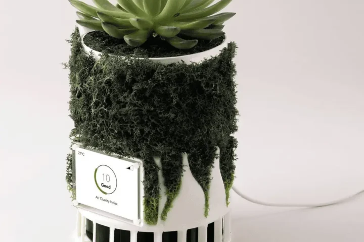 Air Purifier With Plant Based Filters