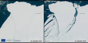 London-Sized Iceberg Calves from Antarctic Shelf Near British Research Station