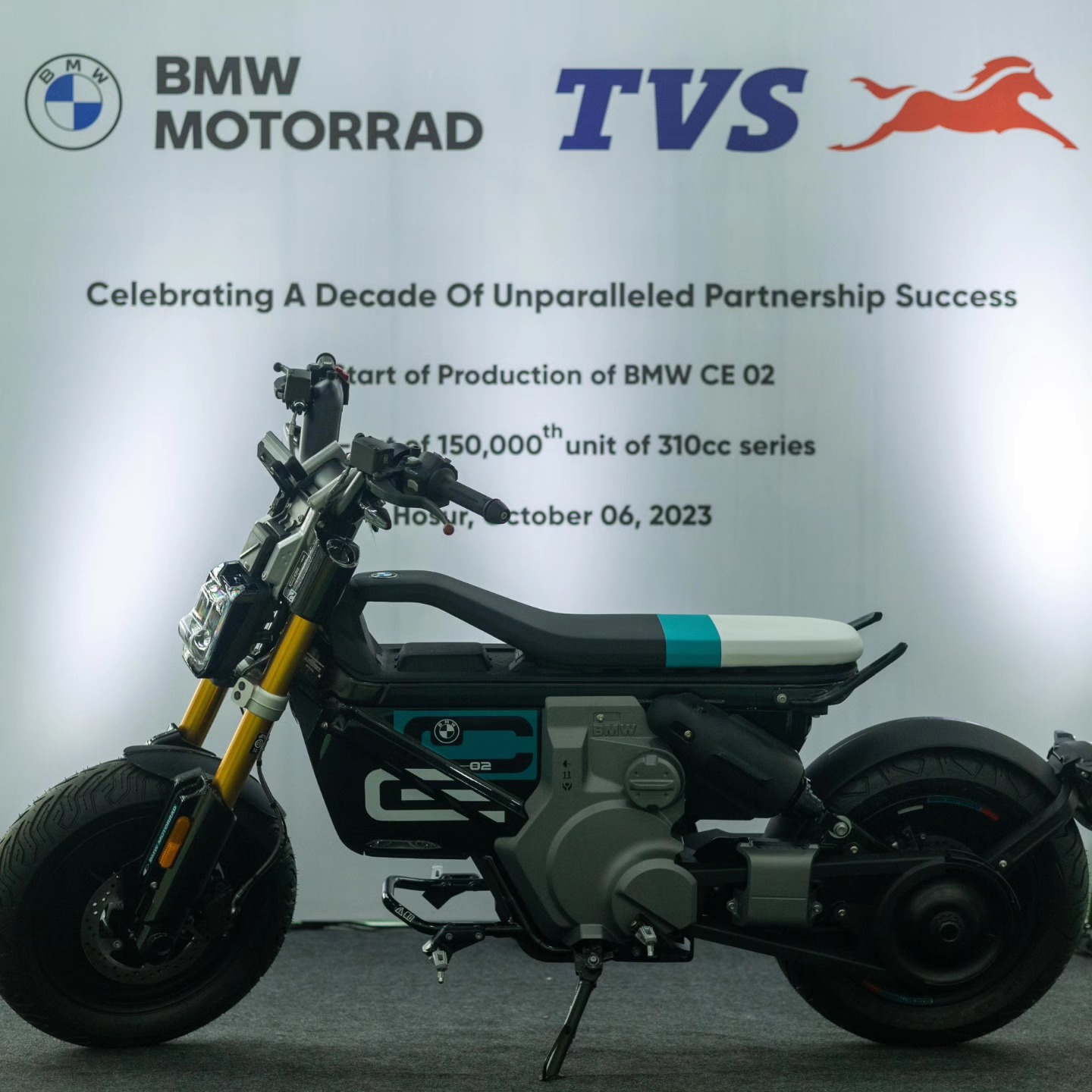 TVS Motor and BMW Motorrad Celebrate a Decade Partnership with Electric ...