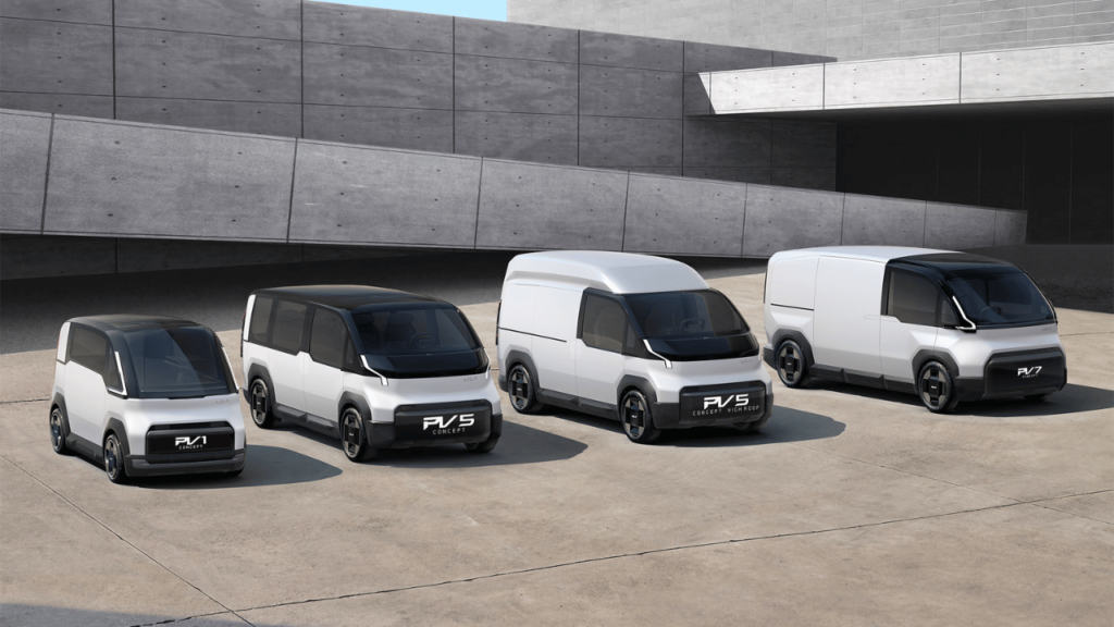 Kia's CES 2024 event unveils PBV concepts, showcasing innovative EV design and modular flexibility. Discover the latest in automotive technology.
