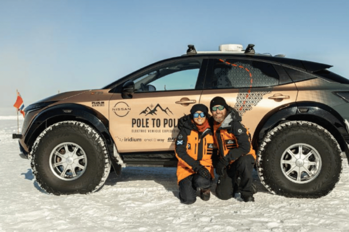 Pole to Pole electric vehicle expedition reaches the South Pole