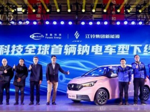 EV powered by Farasis Energy’s sodium-ion batteries