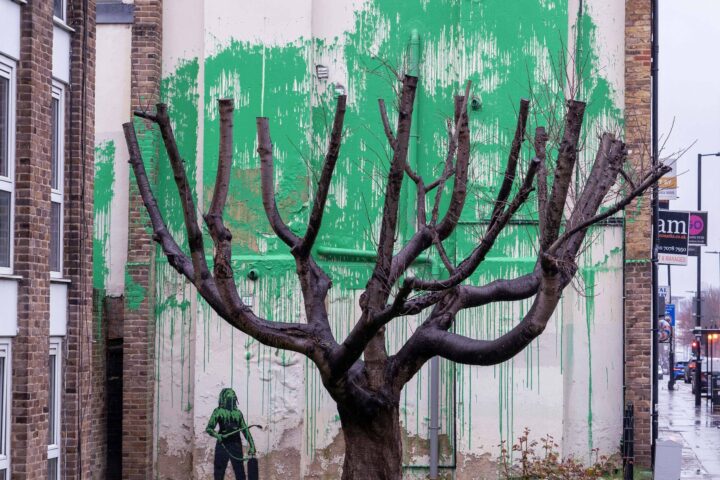 Banksy's latest work, a thoughtfully pruned cherry tree mural on Hornsey Road, ignites discussion on urban nature in London, stirring local and global audiences alike.
