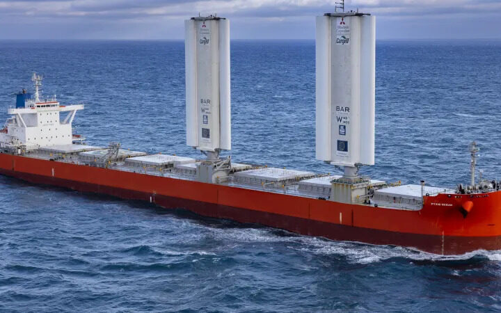 WindWings ship’s maiden voyages.( Source: cargill )