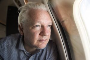 Moving closer to freedom. Photo Credits: @wikileaks (X Formerly Twitter)