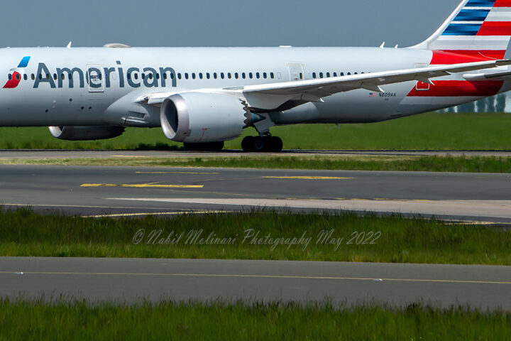 American Airlines N809AA Boeing 787-8 Dreamliner