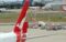 Representative Image. Qantas plane - Flying Kangaroo tail logo. Photo Source: Neerav Bhatt