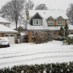 Representative Image. Snowy suburban street, winter wonderland. Photo Source: Pxhere.com.