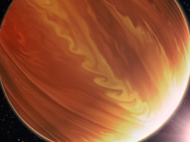 Representative Image. The gas giant planet HD 209458b. This is a "hot Jupiter" class planet.