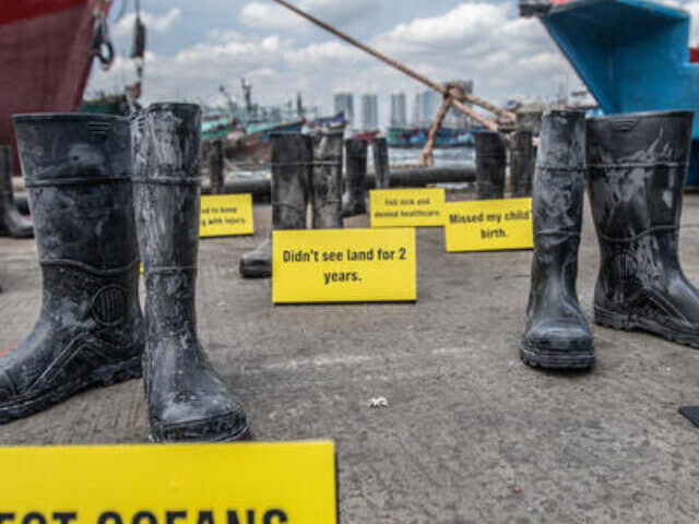 Photo Op Boots To Boost Justice in Jakarta