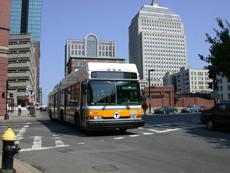 MBTA Bus, Boston. Photo Source: MassDOT (PDM 1.0)