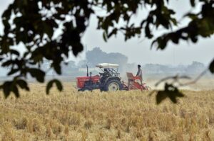 Representative Image: Agriculture in Punjab, Tractor in field, Field preparation Wheat farming in Punjab, India. Photo Source: CIAT (CC BY-SA 2.0)