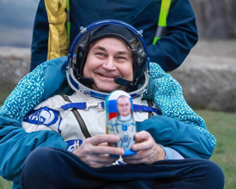 Astronaut Don Pettit. Photo Credits = Ivan Timoshenko
