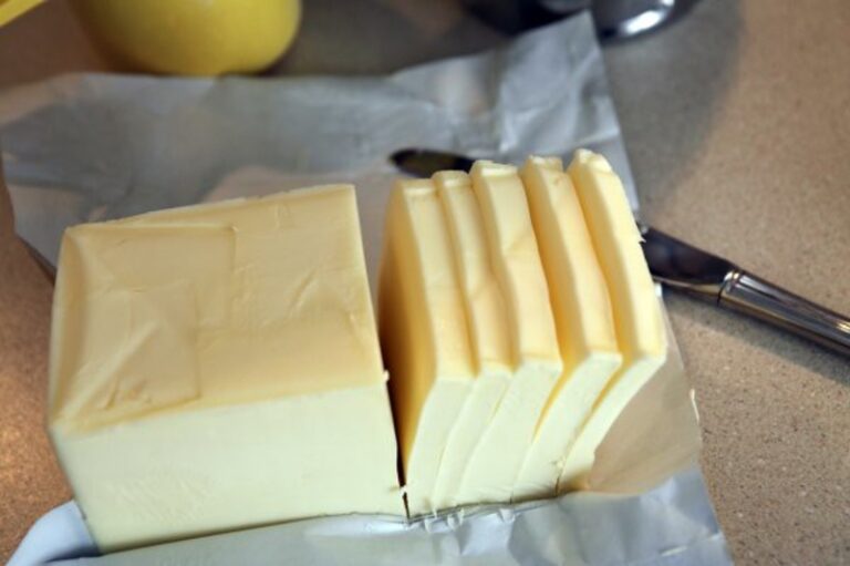Representative Image: Butter on the table with a knife. Photo Source: Gail(CC BY 2.0)