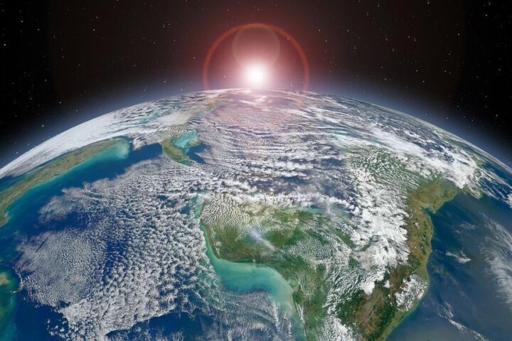 Representative Image. Earth from Space. Photo Source: Pixabay