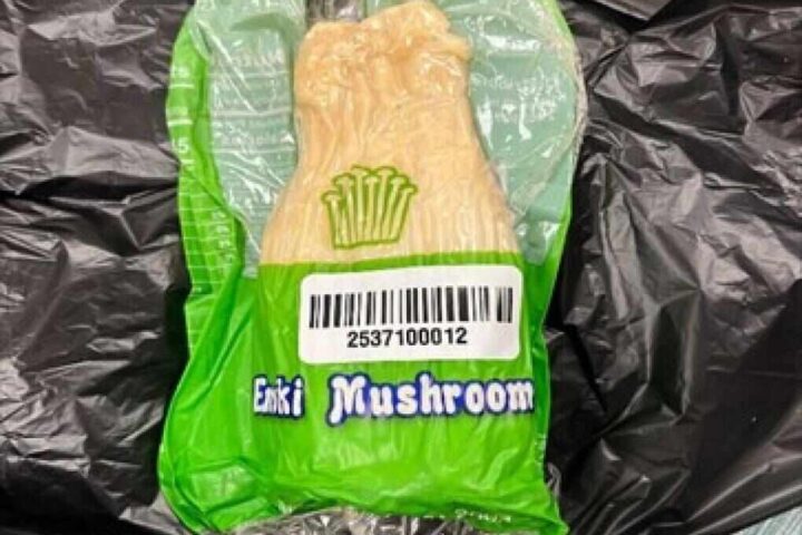 Recalls Enoki Mushroom, Photo Source: Harvest NYC Inc (FDA)