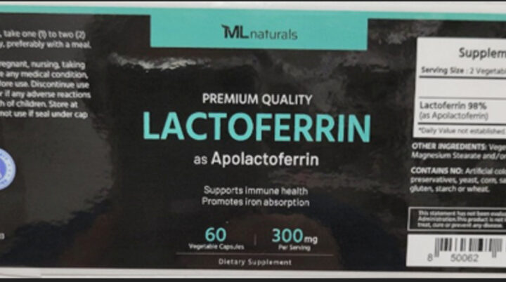 ML Natural milk Recall.Photo Source: U.S Food And Drugs