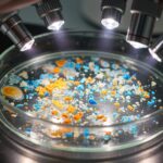 Representative Image. Microplastic checking in the laoratory. Photo Source - Telegram