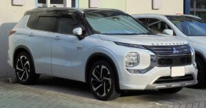 Representative Image. a white Mitsubishi Outlander parked outdoors, showcasing its sleek and modern design. Photo Source - Overdrive 83 (CC BY-SA 4.0)