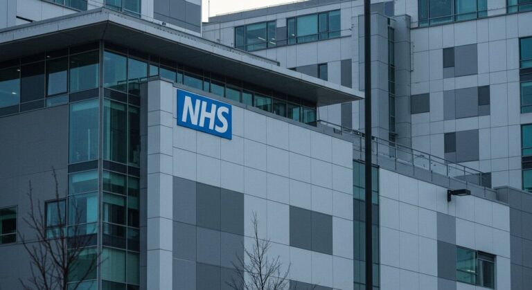 Representative Image: NHS Hospital Building: Photo Source: AI Generated