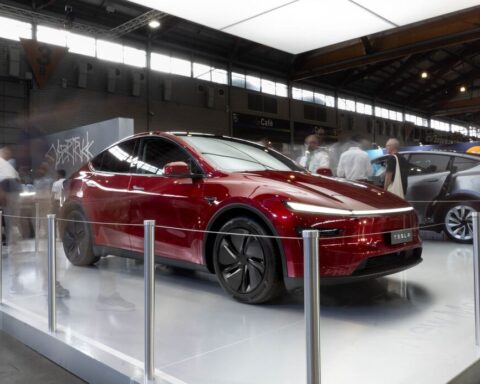 Come visit us at Everything Electric Sydney New Model Y @TeslaAUNZ (Formally X)