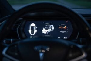 Representative Image: Dashboard of Tesla Model X. Photo Source: Vladimir Srajber (Pexels)