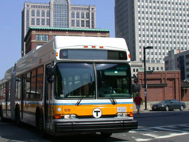 MBTA Bus, Boston. Photo Source: MassDOT (PDM 1.0)