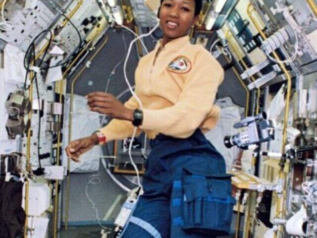 First Black Female Astronaut Schools TV Host on Word Choice 'It's HUMANKIND, Not Mankind' (6)