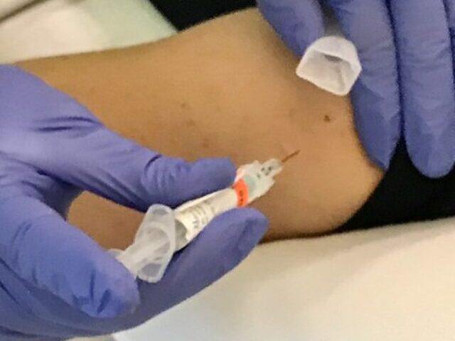 Representative Image: Universal Flu Vaccine Trial Volunteer Receives Injection. Photo Source:NIAID (CC BY 2.0)