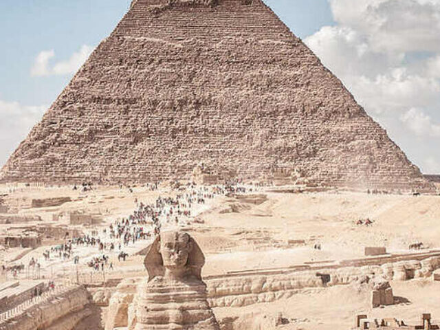 Representative Image: Pyramid of Khafre and Sphinx, Giza, Greater Cairo, Egypt. Photo Source:M1chu (CC BY-SA 3.0)