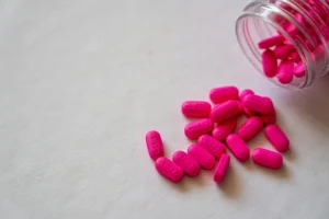 Representative image. Pink pills.
