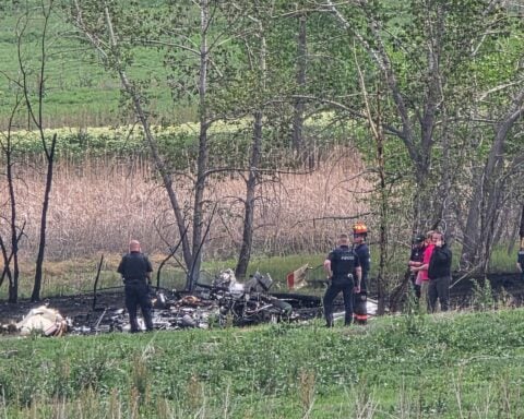 North Metro Fire is on scene of a plane crash north of Midway and east of Brainard in Broomfield. The plane crashed in a field and crews have extinguished the fire. There are no survivors. Photo Source-Kelly Werthmann (Facebook)