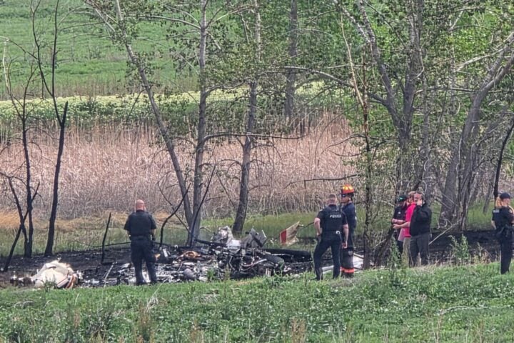 North Metro Fire is on scene of a plane crash north of Midway and east of Brainard in Broomfield. The plane crashed in a field and crews have extinguished the fire. There are no survivors. Photo Source-Kelly Werthmann (Facebook)