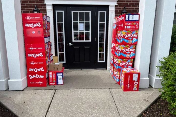 Lollipops ordered in bulk costing $4,200 shocking the cummunity. Photo Source: Holly LaFavers