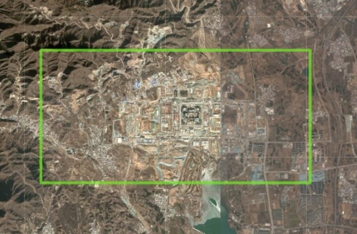Image. Chinese Military Base. Photo Source: Maxar.
