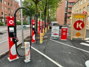 DC fast-charging solutions for electric vehicles, Photo Source: Kempower
