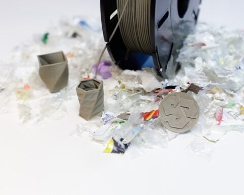 Plastic Recycling. Photo Source: Fraunhofer.