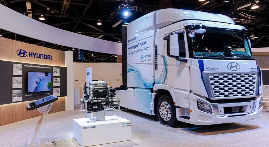 Hyundai Hydrogen Truck. Photo Source: Hyundai.