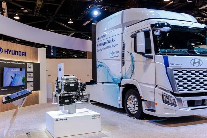 Hyundai Hydrogen Truck. Photo Source: Hyundai.