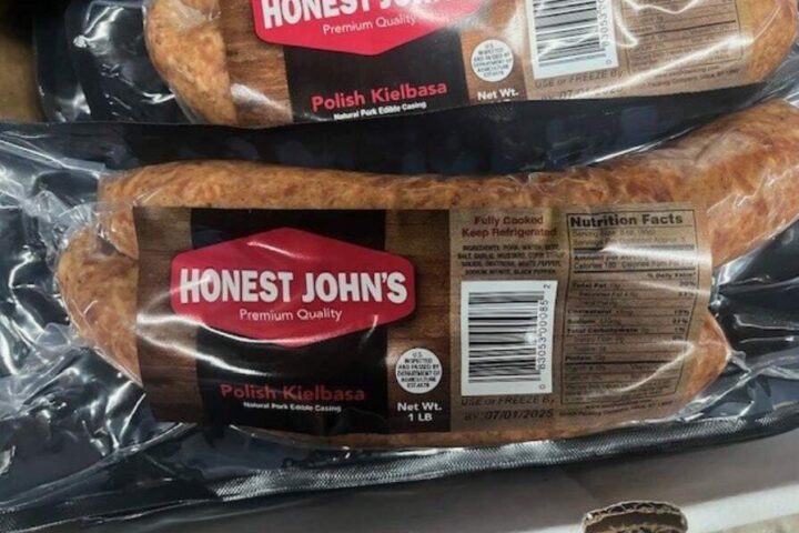 Honest John Polish Kielbasa. Image source: Food Safety and Inspection Service (USDA)