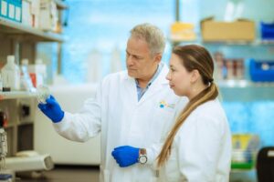 Alexandre Rosado and Junia Schultz. Photo Source- Jayson Ricamara (KAUST).