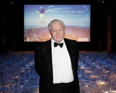 Image. David Attenborough. Photo Source: Department of Foreign Affairs and Trade (CC BY 4.0)