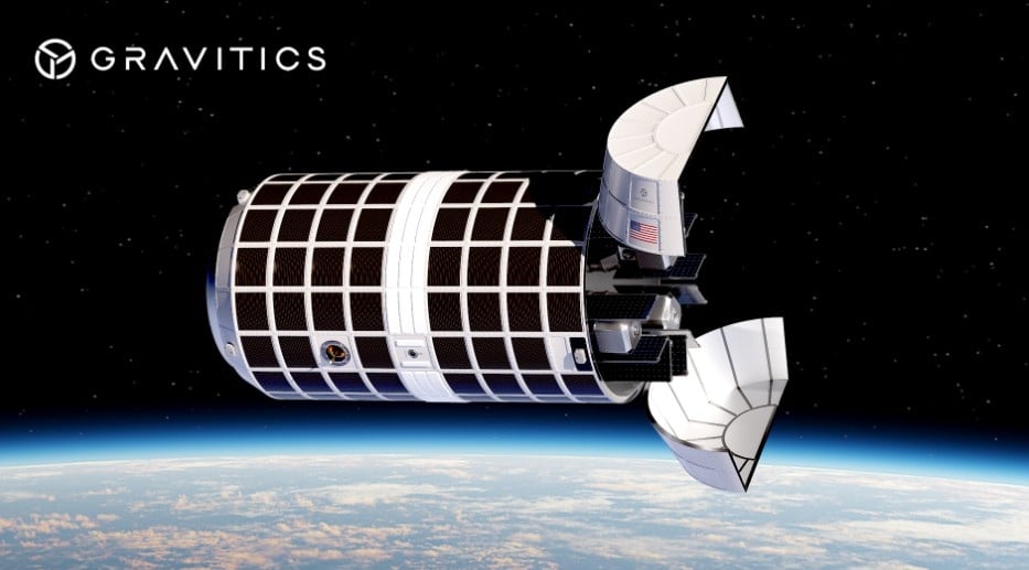 Representative Image. Gravitics Oribital Carrier. Photo Source: Gravitics.