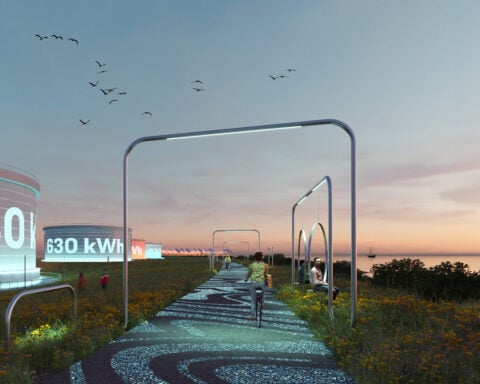 Representative image:- A visionary blend of green technology and sustainable design