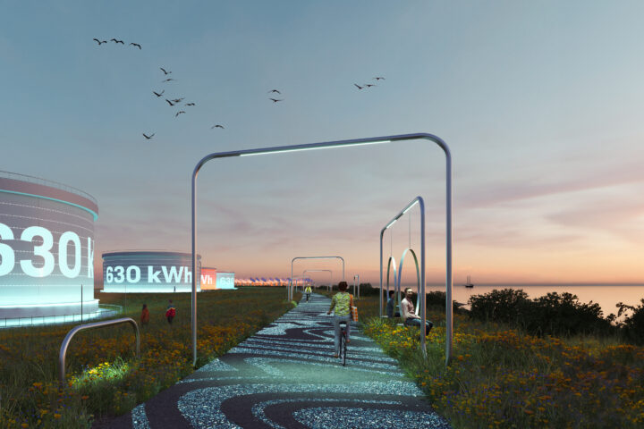 Representative image:- A visionary blend of green technology and sustainable design