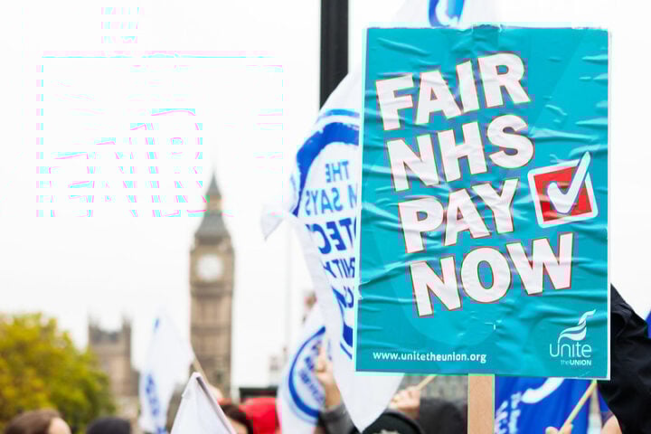 NHS Strike. Photo Source: Chris Marchant (CC BY 2.0)
